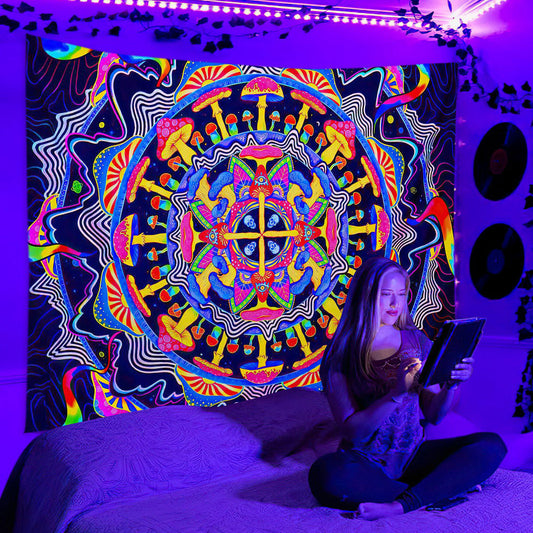 לונג פסיכדלי - דגם קרקס (זוהר בחושך)