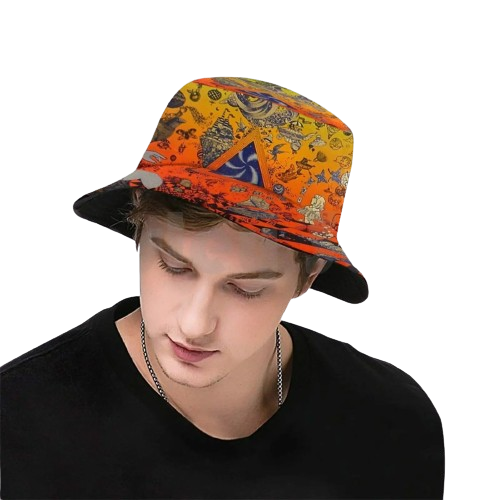 כובע פסיכדלי - דגם פינק פלויד